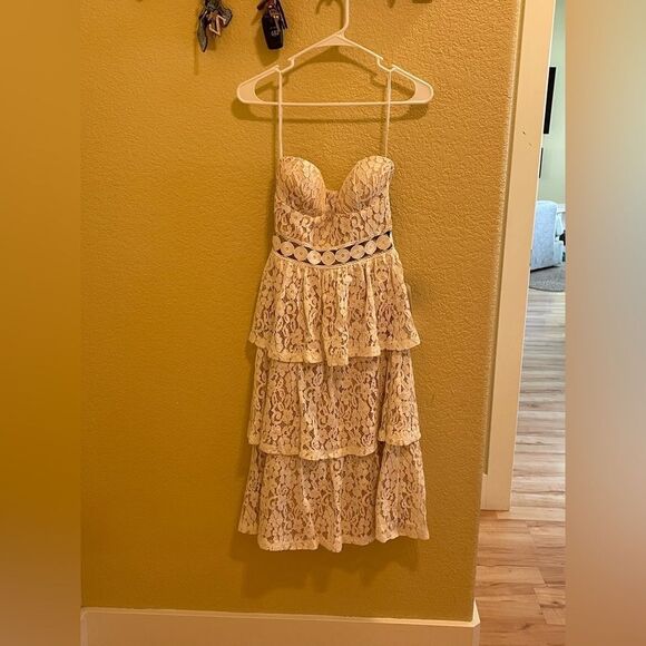 LULUS XS NWT strapless dress - Picture 2 of 11